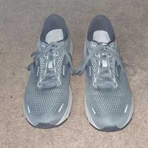 Brooks Ghost 14 Road Running Shoe - Men's Size 9.5, Gray